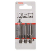 Schrauberbit Extra-Hart, HEX 4, 49 mm, 3er-Pack Schrauberbit Extra-Hart, HEX 4, 49 mm, 3er-Pack