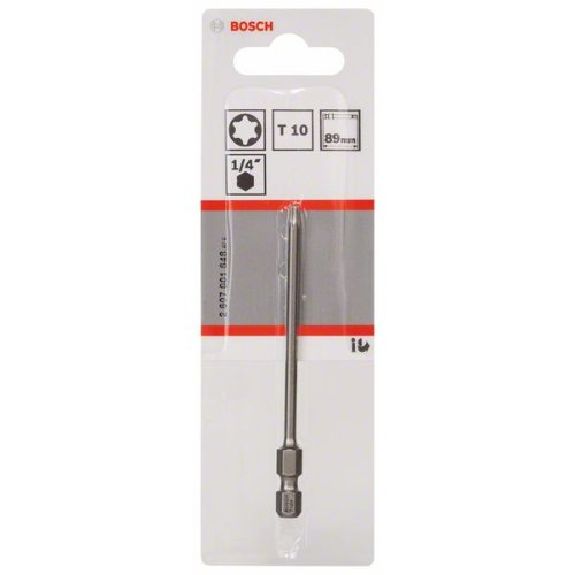 Schrauberbit Extra-Hart, T10, 89 mm, 1er-Pack-Beschreibung lesen