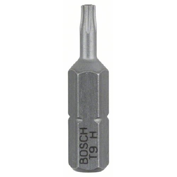 Security-Torx-Schrauberbit Extra-Hart, T9H, 25 mm, 2er-Pack Security-Torx-Schrauberbit Extra-Hart, T9H, 25 mm, 2er-Pack-Beschreibung lesen