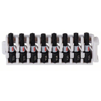 Impact Control Schrauberbitpack, 8-teilig, mit T25, 25 mm-Beschreibung lesen