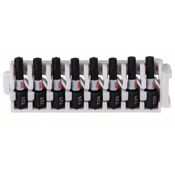 Impact Control Schrauberbitpack, 8-teilig, mit T25, 25 mm-Beschreibung lesen