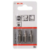 Schrauberbit Extra-Hart, S 1,0 x 5,5, 25 mm, 3er-Pack Schrauberbit Extra-Hart, S 1,0 x 5,5, 25 mm, 3er-Pack