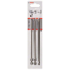 Schrauberbit-Set Extra-Hart, 3-teilig, PH1, PH2, PH3, 152 mm