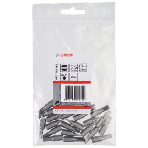 Schrauberbit Extra-Hart, S 1,0 x 5,5, 25 mm, 25er-Pack Schrauberbit Extra-Hart, S 1,0 x 5,5, 25 mm, 25er-Pack-Beschreibung lesen