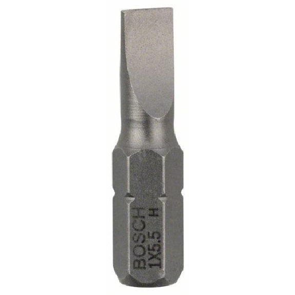 Schrauberbit Extra-Hart, S 1,0 x 5,5, 25 mm, 25er-Pack Schrauberbit Extra-Hart, S 1,0 x 5,5, 25 mm, 25er-Pack-Beschreibung lesen