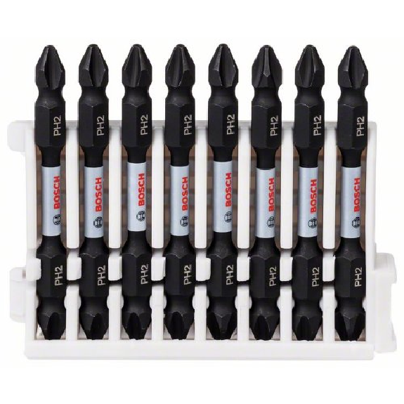 Doppelklingen Schrauberbit-Set Impact Control, 8-teilig, PH2-PH2, 65 mm-Beschreibung lesen
