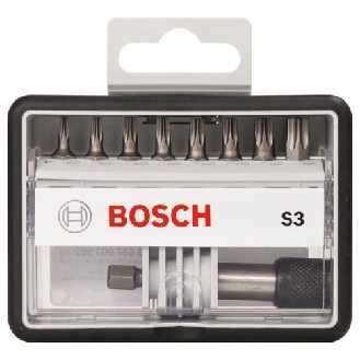 Schrauberbit-Set Robust Line S Extra-Hart, 8 + 1-teilig, 25 mm, Torx-Beschreibung lesen