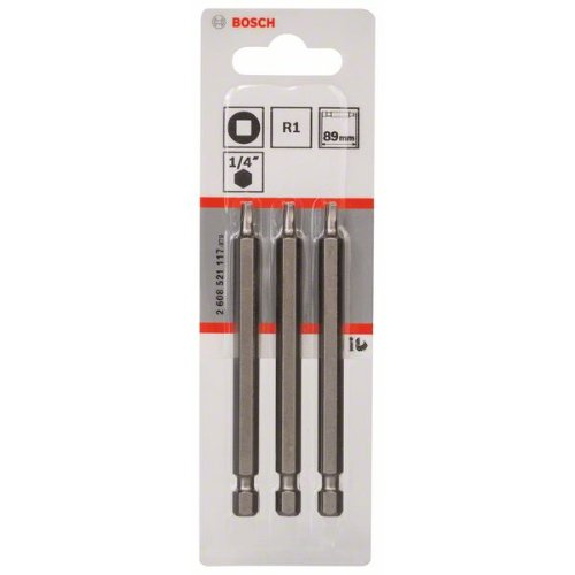 Schrauberbit Extra-Hart, R1, 89 mm, 3er-Pack-Beschreibung lesen