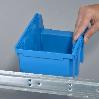Sichtboxen-Set blau 600x240x125 mm-Beschreibung lesen