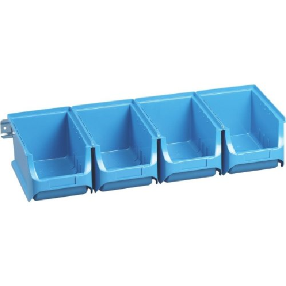 Sichtboxen-Set blau 600x240x125 mm Sichtboxen-Set blau 600x240x125 mm-Beschreibung lesen