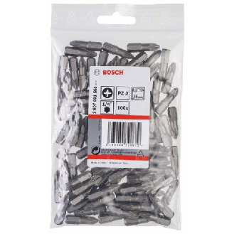 Schrauberbit Extra-Hart, PZ 2, 25 mm, 100er-Pack-Beschreibung lesen