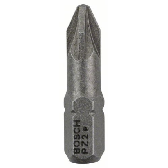 Schrauberbit Extra-Hart, PZ 2, 25 mm, 100er-Pack Schrauberbit Extra-Hart, PZ 2, 25 mm, 100er-Pack-Beschreibung lesen