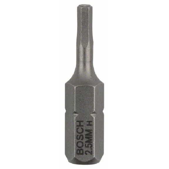 Schrauberbit Extra-Hart, HEX 2,5, 25 mm, paquet de 3-Leggi tutto