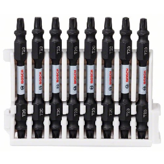 Doppelklingen Schrauberbit-Set Impact Control, 8-teilig, T20-T20, 65 mm-Beschreibung lesen