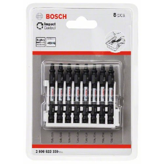 Doppelklingen Schrauberbit-Set Impact Control, 8-teilig, T20-T20, 65 mm-Beschreibung lesen