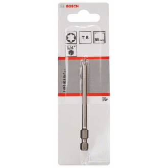 Schrauberbit Extra-Hart, T8, 89 mm, 1er-Pack-Beschreibung lesen