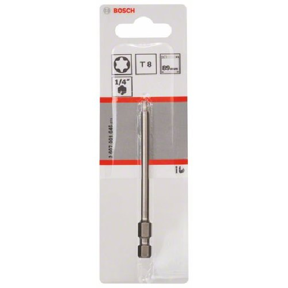 Schrauberbit Extra-Hart, T8, 89 mm, 1er-Pack-Beschreibung lesen