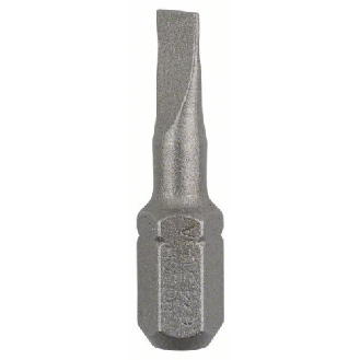 Schrauberbit Extra-Hart, S 0,6 x 4,5, 25 mm, 25er-Pack-Beschreibung lesen