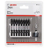 Doppelklingenbit-Set Impact Control, 9-teilig, PH2-T20, 65 mm, Magnethülse