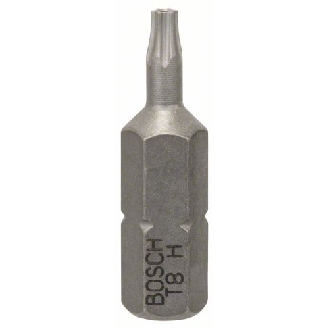 Security-Torx-Schrauberbit Extra-Hart, T8H, 25 mm, 2er-Pack-Beschreibung lesen