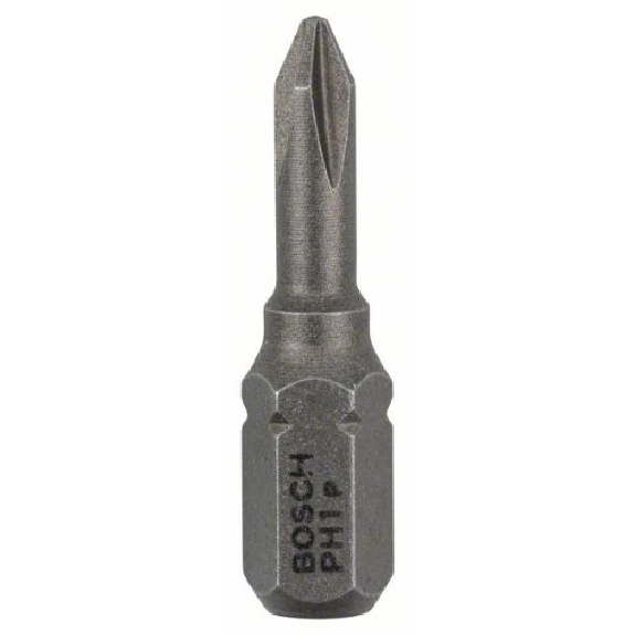 Schrauberbit Extra-Hart, PH 1, 25 mm, 25er-Pack Schrauberbit Extra-Hart, PH 1, 25 mm, 25er-Pack-Beschreibung lesen