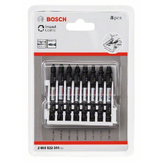 Doppelklingen Schrauberbit-Set Impact Control, 8-teilig, diverse, 65 mm-Beschreibung lesen