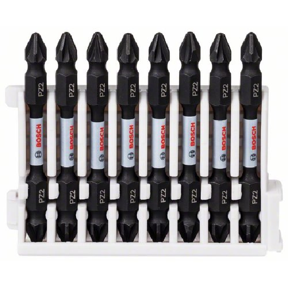 Doppelklingen Schrauberbit-Set Impact Control, 8-teilig, PZ2-PZ2, 65 mm-Beschreibung lesen