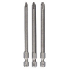 Schrauberbit-Set Extra-Hart, 3-teilig, PH1, PH2, PH3, 89 mm Schrauberbit-Set Extra-Hart, 3-teilig, PH1, PH2, PH3, 89 mm