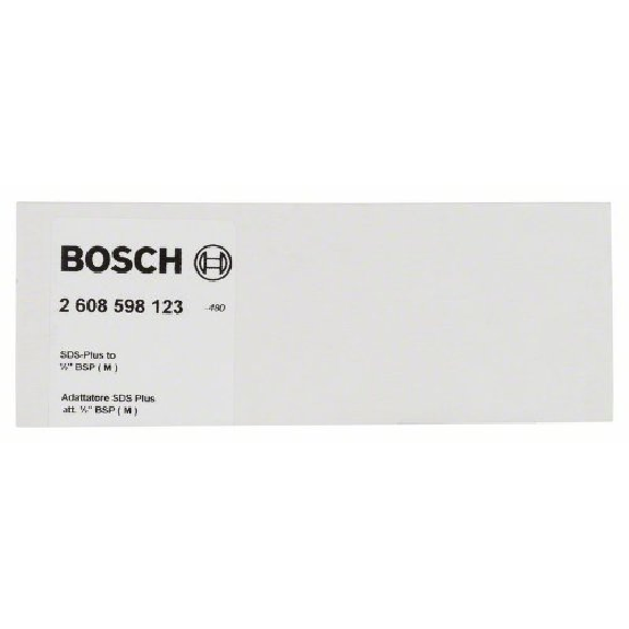 Adapter für Diamantbohrkronen, Maschinenseite SDS-plus, Kronenseite G 1/2", 115 Adapter für Diamantbohrkronen, Maschinenseite SDS-plus, Kronenseite G 1/2", 115-Beschreibung lesen