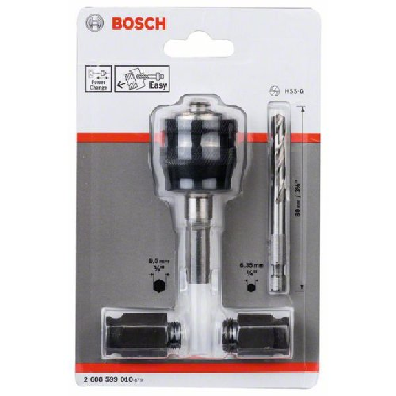 Power-Change Adapter 9,5-mm (3/8)-Sechskantaufnahmeschaft Power-Change Adapter 9,5-mm (3/8)-Sechskantaufnahmeschaft-Beschreibung lesen