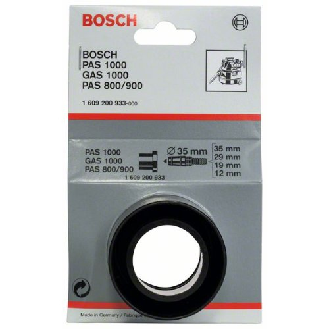 Adapter für Bosch-Sauger, 35 mm, für Anschluss 19 mm Schlauch-Beschreibung lesen