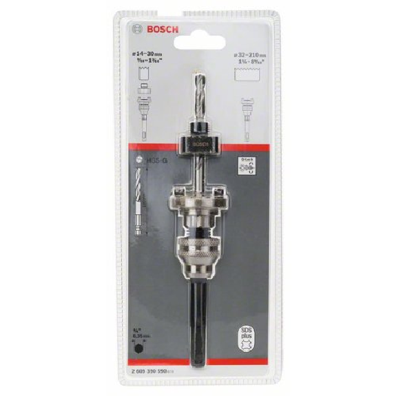 SDS-plus-Adapter, 14 - 210 mm SDS-plus-Adapter, 14 - 210 mm-Beschreibung lesen