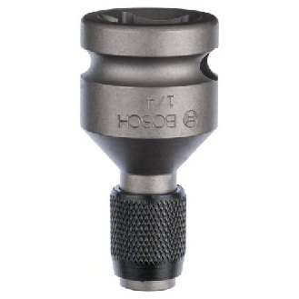 Adapter zu Steckschlüsseleinsätze, 1/4", 50 mm, Innenvierkant-Beschreibung lesen