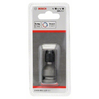 Adapter zu Steckschlüsseleinsätze, 1/4", 50 mm, Innenvierkant-Beschreibung lesen