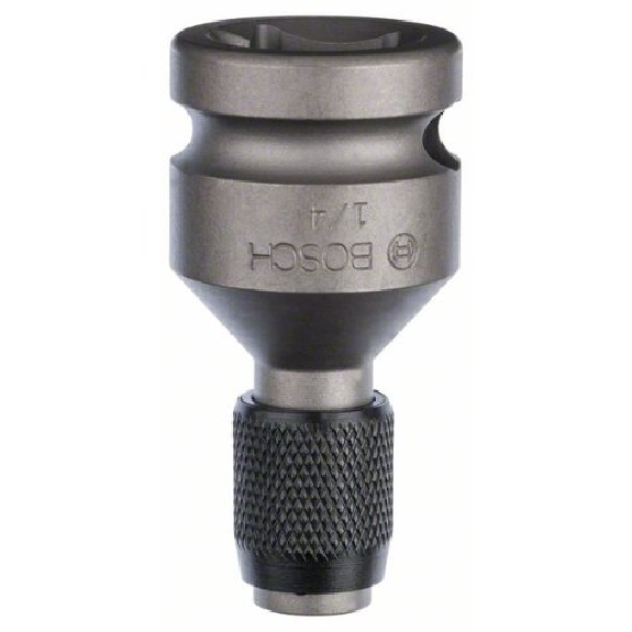 Adapter zu Steckschlüsseleinsätze, 1/4", 50 mm, Innenvierkant-Beschreibung lesen