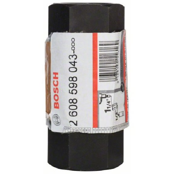Adapter für Diamantbohrkronen, Maschinenseite 1 1/4" UNC, Kronenseite G 1/2"-Beschreibung lesen
