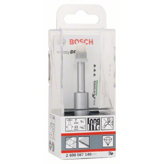 Diamanttrockenbohrer Easy Dry Best for Ceramic, 7 x 33 mm-Beschreibung lesen