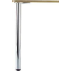Tischbeinset D60 710-735 chrom gl. Tischbeinset D60 710-735 chrom gl.