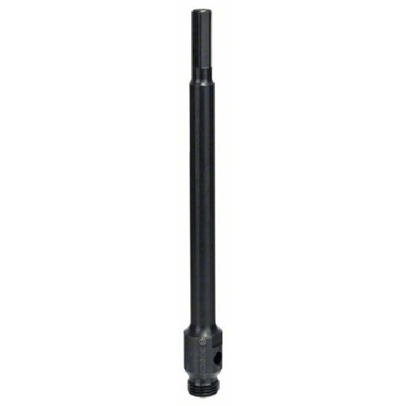 Adapter für Diamantbohrkronen, Maschinenseite 6-Kant, Kronenseite G 1/2", 240 mm Adapter für Diamantbohrkronen, Maschinenseite 6-Kant, Kronenseite G 1/2", 240 mm-Beschreibung lesen