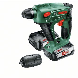 Akku-Bohrhammer Uneo Maxx, mit 2 x Akkupack PBA 18V 2.5 Ah-Beschreibung lesen
