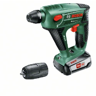 Akku-Bohrhammer Uneo Maxx, mit 1 x Akkupack PBA 18V 2.5 Ah-Beschreibung lesen