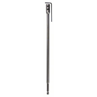 Verlängerung 1/4", Sechskantschaft für Flachfräsbohrer Self Cut Speed, 305 mm-Beschreibung lesen