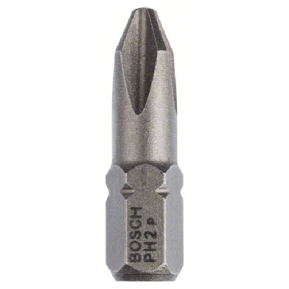 Schrauberbit Extra-Hart, PH 2, 25 mm, 10er-Pack, im Blister-Beschreibung lesen