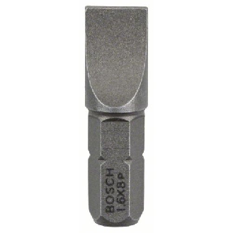 Schrauberbit Extra-Hart, S 1,6 x 8,0, 25 mm, 3er-Pack-Beschreibung lesen