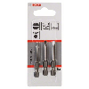 Schrauberbit Extra-Hart, S 0,5 x 4,0, 49 mm, 3er-Pack Schrauberbit Extra-Hart, S 0,5 x 4,0, 49 mm, 3er-Pack