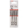 Schrauberbit-Set Extra-Hart, 3-teilig, T8, T10, T15, 89 mm Schrauberbit-Set Extra-Hart, 3-teilig, T8, T10, T15, 89 mm