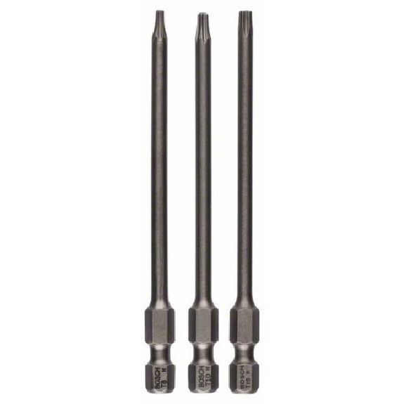 Schrauberbit-Set Extra-Hart, 3-teilig, T8, T10, T15, 89 mm Schrauberbit-Set Extra-Hart, 3-teilig, T8, T10, T15, 89 mm-Beschreibung lesen