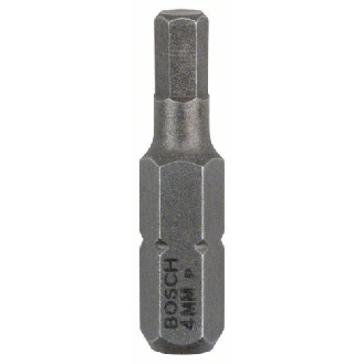 Schrauberbit Extra-Hart, HEX 4, 25 mm, 3er-Pack-Beschreibung lesen