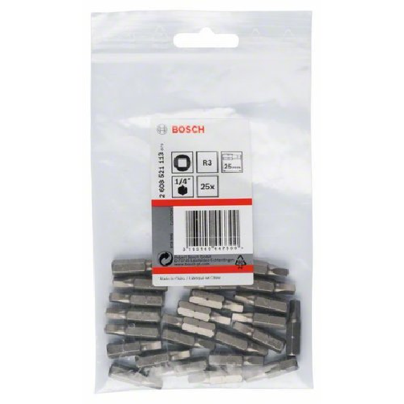 Schrauberbit Extra-Hart, R3, 25 mm, 25er-Pack-Beschreibung lesen