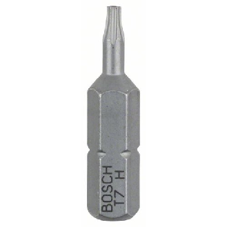Security-Torx-Schrauberbit Extra-Hart, T7H, 25 mm, 2er-Pack-Beschreibung lesen